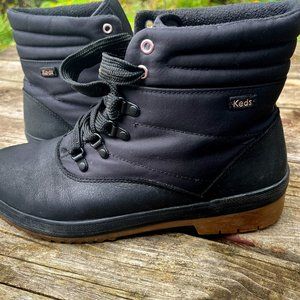 Keds Women’s Camp Black Water Resistant Boots SIZE 11